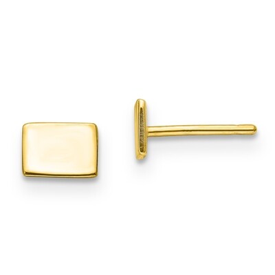 Colorado State Small Earrings 14k Yellow Gold Engravable XNE50Y-CO, MPN: XNE50Y-CO, 886774758886
