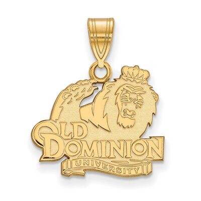 Old Dominion University Medium Pendant Gold-plated Silver GP003ODU, MPN: GP003ODU, 886774895949