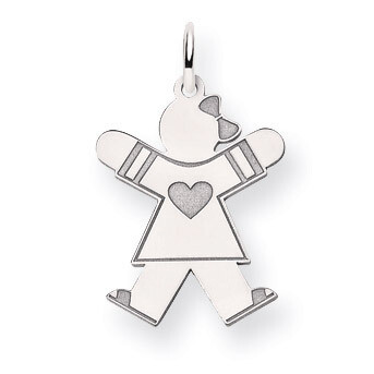 Kid Charm 14k White Gold XK1150W, MPN: XK1150W, 883957470603