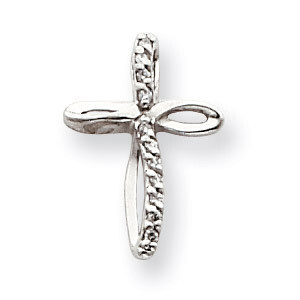 Diamond Cross Pendant 14k White Gold XP1754WAA, MPN: XP1754WAA, 883957239095