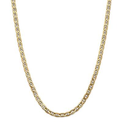5.5mm Semi-Solid Anchor Chain 26 Inch 14k Gold BC102-26, MPN: BC102-26, 883957171463