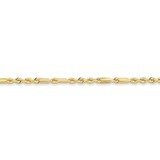 3.0mm Milano Rope Chain 8 Inch 14k Gold MIL060-8, MPN: MIL060-8, 886774399416