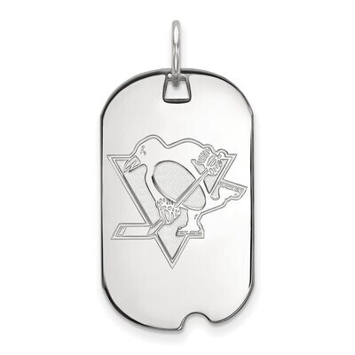 Pittsburh Penguins Small Dog Tag Sterling Silver SS024PEN, MPN: SS024PEN, 886774748054