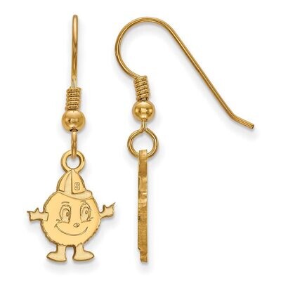 Syracuse University Small Dangle Earring Wire Gold-plated Silver GP027SYU, MPN: GP027SYU, 886774931…