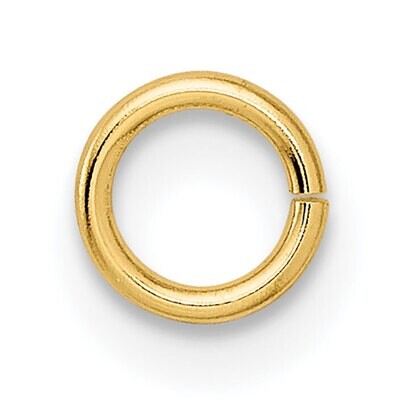 20 Gauge 4.9mm Round Jump Ring Setting 14k Yellow Gold YG2856, MPN: YG2856,