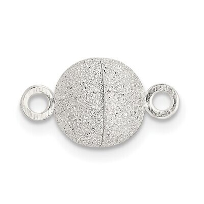 8.0mm Laser Cut Magnetic Clasp Sterling Silver SS3633, MPN: SS3633,