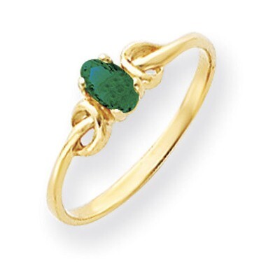 Mount Saint Helens Ring 14k Gold 5x3mm Oval Y4650MS, MPN: Y4650MS, 883957560052