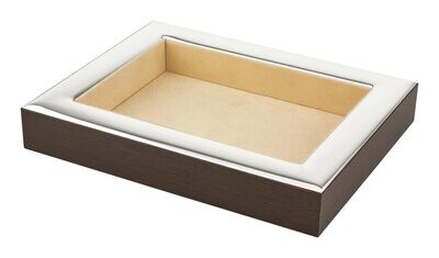 Tizo Oh My Silver-plated Wooden Platter Tray, MPN: 1502TY,