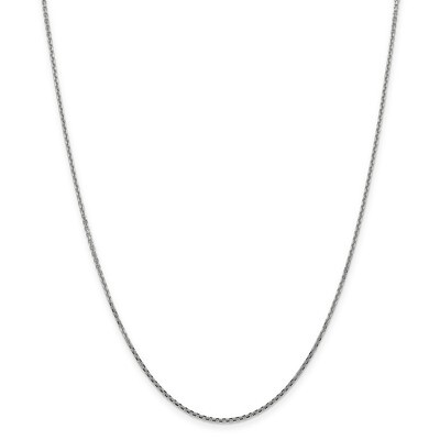 24 Inch 1.3mm Solid Diamond -cut Cable Chain 10k White Gold 10PE146-24, MPN: 10PE146-24, 1911015985…