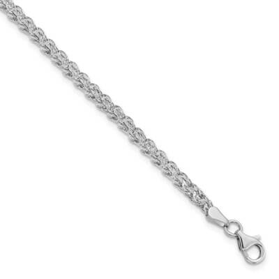 White Polished Fancy Link Bracelet 14k Gold SF2811W-7.5, MPN: SF2811W-7.5, 883957811192