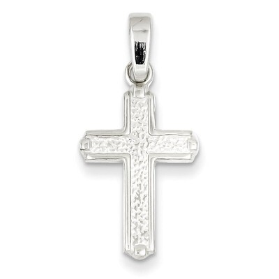 Cross Pendant Sterling Silver Polished QC7239, MPN: QC7239, 883957572291
