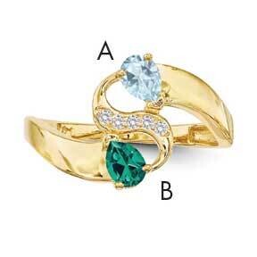 Genuine Family Jewelry Ring 14k Gold XXMR89/2GY, MPN: XXMR89/2GY, 883957978239