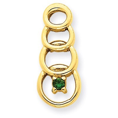 1 Birthstone Family Pendant 14k Yellow Gold XMP51/1, MPN: XMP51/1, 883957379173