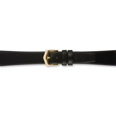 10mm Black Classic Calfskin Watch Band  BA332-10, MPN: BA332-10,