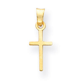 Cross Charm 14k Gold Polished C3600, MPN: C3600, 883957284491