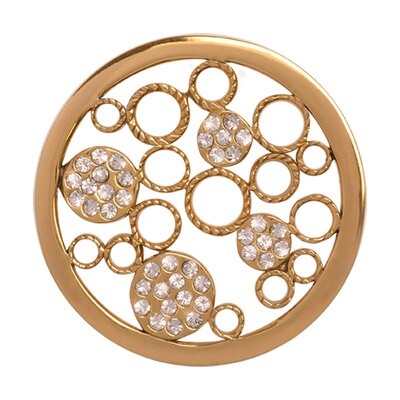 Nikki Lissoni Snowballs In Winter Gold-Plated 33mm Coin C1294GM, MPN: C1294GM, 8718627467862