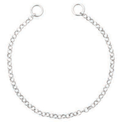 Nikki Lissoni Cable Chain Round 2mm For Tags Silver-Plated 13cm 5.1 inch B1106S13, MPN: B1106S13, 8…