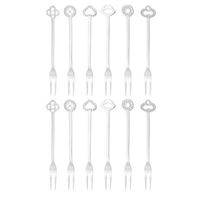 Sambonet Party Oriental Set 12 Forks 52550C86, MPN: 52550C86, 790956000000