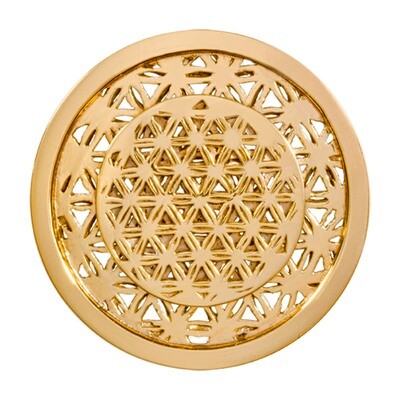 Nikki Lissoni Golden Maze Gold-Plated 33mm Coin C1391GM, MPN: C1391GM, 8718627469439