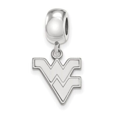 West Virginia University Bead Charm Small Dangle Sterling Silver SS036WVU, MPN: SS036WVU, 886774722…