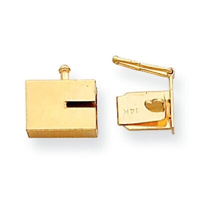 Replacement Tongue for Box Clasp 14k Yellow Gold YG1832X, MPN: YG1832X,
