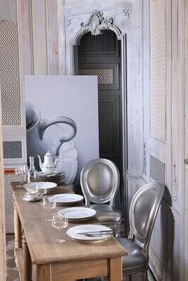 Robert Haviland Colette Platinum Relish Dish HP438257, MPN: HP438257,