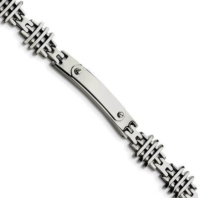 8.5 Inch Id Bracelet Stainless Steel Polished SRB293-8.5, MPN: SRB293-8.5, 883957746357