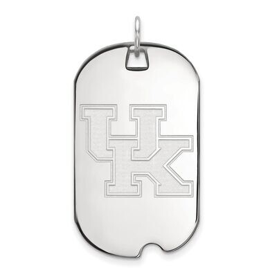 University of Kentucky Large Dog Tag Sterling Silver SS028UK, MPN: SS028UK, 886774709406