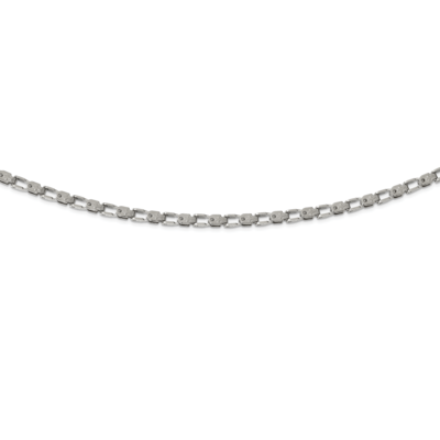 Fancy Link 18 Inch Chain Stainless Steel Polished SRN2689 by Chisel, MPN: SRN2689, 191101018534