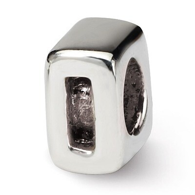Number 0 Bead - Sterling Silver QRS1632N0, MPN: QRS1632N0, 883957308289