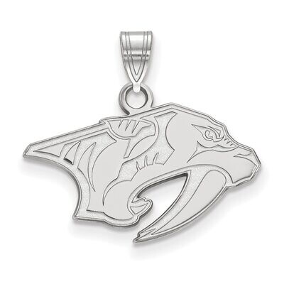 Nashville Predators Small Pendant 10k White Gold 1W001PRE, MPN: 1W001PRE, 886774732473
