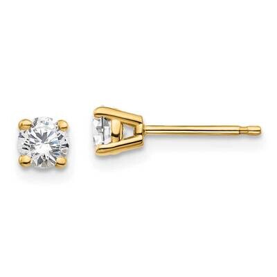 1/2Ctw Vs/Si, D E F, 4-Prong Earrings 14k Gold Lab Grown Diamond EM1016-050-LD, MPN: EM1016-050-LD,…
