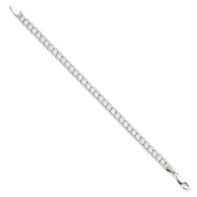 7inch Polished Charm Bracelet Sterling Silver QG1162R-7, MPN: QG1162R-7, 886774075037