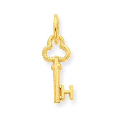 H Key Charm 14k Gold K3442H, MPN: K3442H, 886774100227