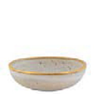 Casa Alegre Gold Stone Individual Bowl 10 cm White 37004079, MPN: 37004079,