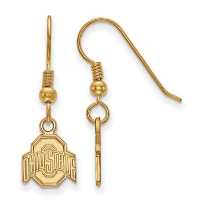 Ohio State University x-Small Dangle Earring Wire Gold-plated Silver GP006OSU, MPN: GP006OSU, 88677…