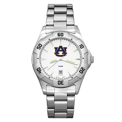 Auburn University All-Pro Men&#39;s Chrome Watch with Bracelet AU163