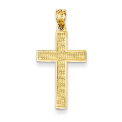 Cross Pendant 14k Gold K4976, MPN: K4976, 886774618708