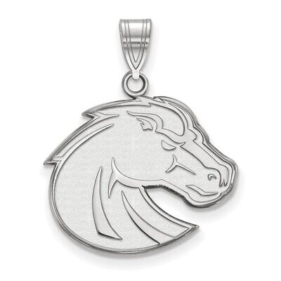 Boise State University Large Pendant 14k White Gold 4W002BOS, MPN: 4W002BOS, 886774826141