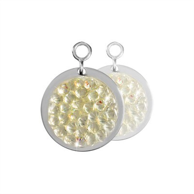 Nikki Lissoni Clear Rock Crystal 2 Pieces Silver-Plated 14mm Earrings EAC2029S, MPN: EAC2029S, 8718…