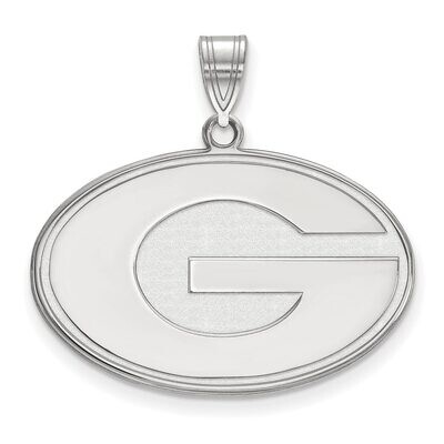 University of Georgia Large Pendant 14k White Gold 4W004UGA, MPN: 4W004UGA, 886774831282