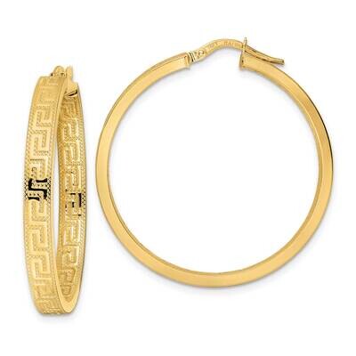 Hoop Earrings 14k Gold Polished TF2070, MPN: TF2070, 883957988313