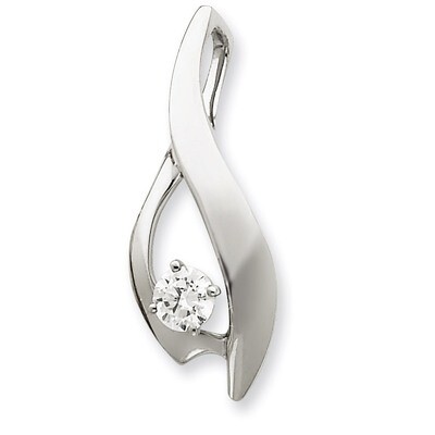 Diamond Slide Mounting 14k White Gold XSW399, MPN: XSW399, 191101545146