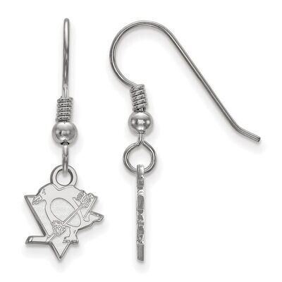 Pittsburh Penguins x-Small Dangle Earring Wire Sterling Silver SS006PEN, MPN: SS006PEN, 886774957524