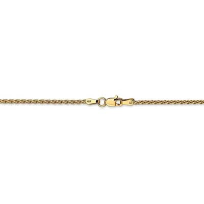 22 Inch 1.75mm Parisian Wheat Chain 14k Yellow Gold PEN267-22, MPN: PEN267-22, 886774116921