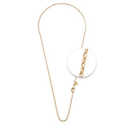 Nikki Lissoni Gold-Plated 3X2mm X 45cm 18in For Charms Not Compatible with Pendants N1015G45, MPN: …