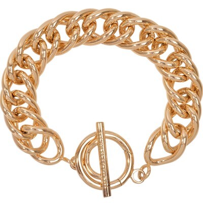 Nikki Lissoni Bracelet Gold-Plated 19cm 7.4 inch BRP02G19, MPN: BRP02G19, 8718627466025
