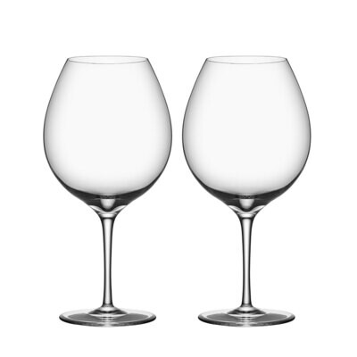 Orrefors Premier Pinot Noir  Set of Two 6180118, MPN: 6180118, 7321650000000