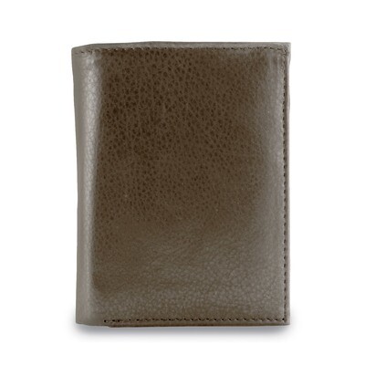 Brown Leather Bi-fold Card Case Jacket Wallet GM17785, MPN: GM17785, 892925156739