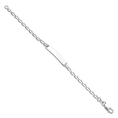 Children&#39;s ID Bracelet Sterling Silver QID30-6, MPN: QID30-6, 883957955933